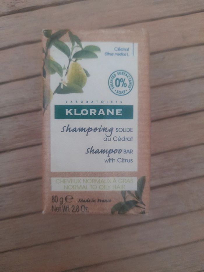 Shampoing solide klorane