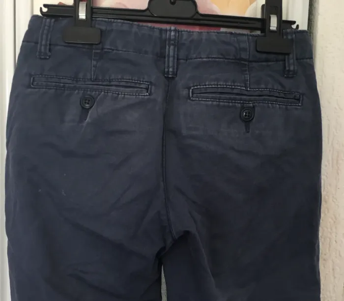 Pantalon slim bleu marine - photo numéro 3