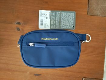 Pochette bleu marine Mandarina duck neuve