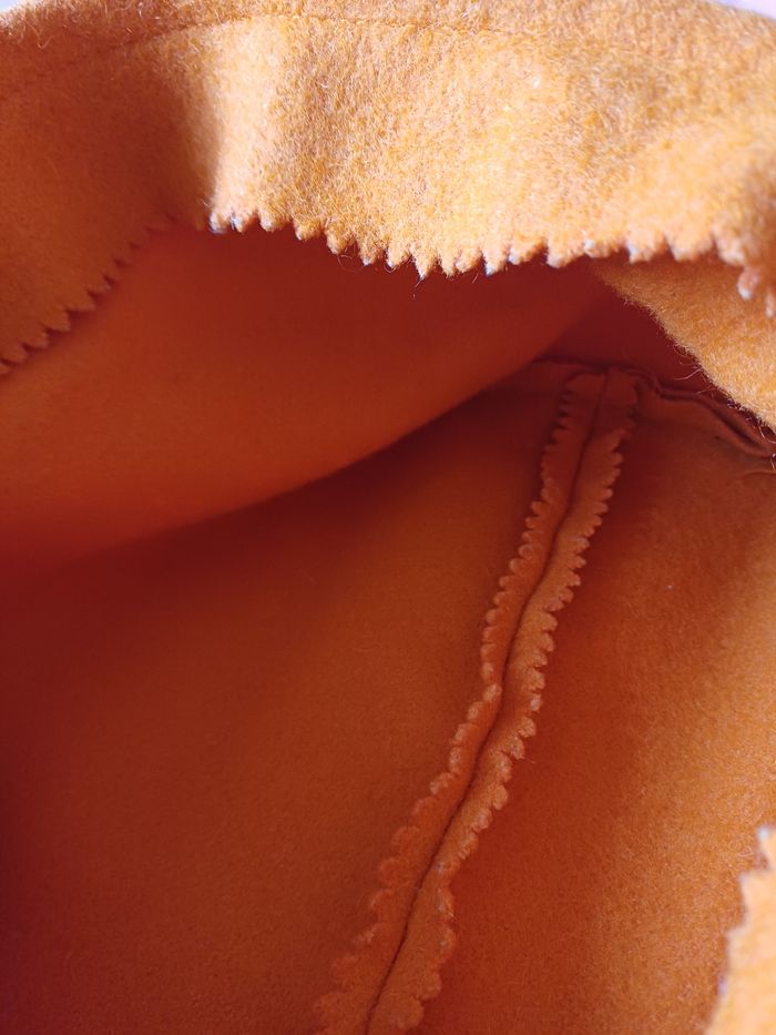 Kabig authentique 100% laine orange - photo numéro 4
