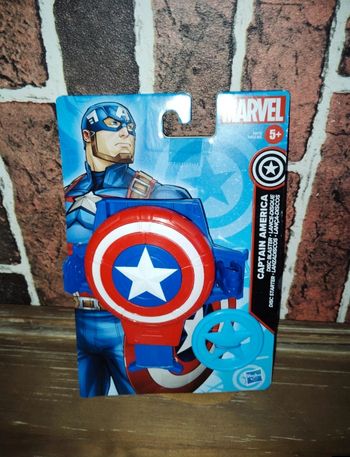 Bracelet lanceur de disques captain America Marvel 