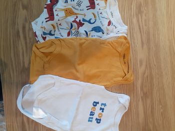 Lot de 3 bodies gémo