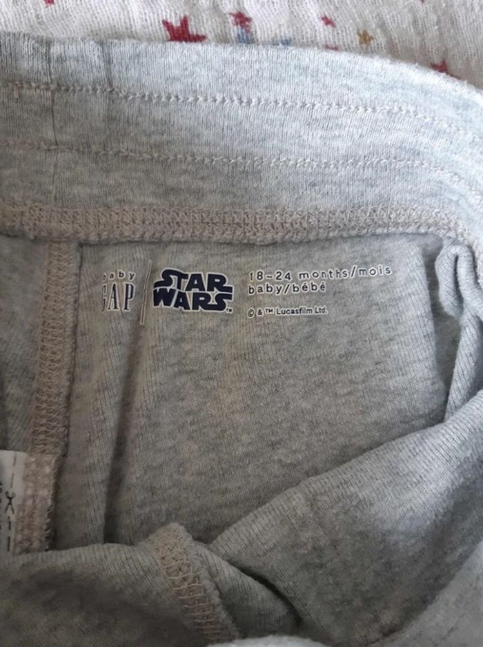 Lot de 3 pantalons Baby Gap Star Wars 18-24 mois - photo numéro 8