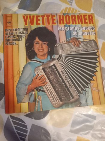 33T de Yvette Horner, les grands succès du musette