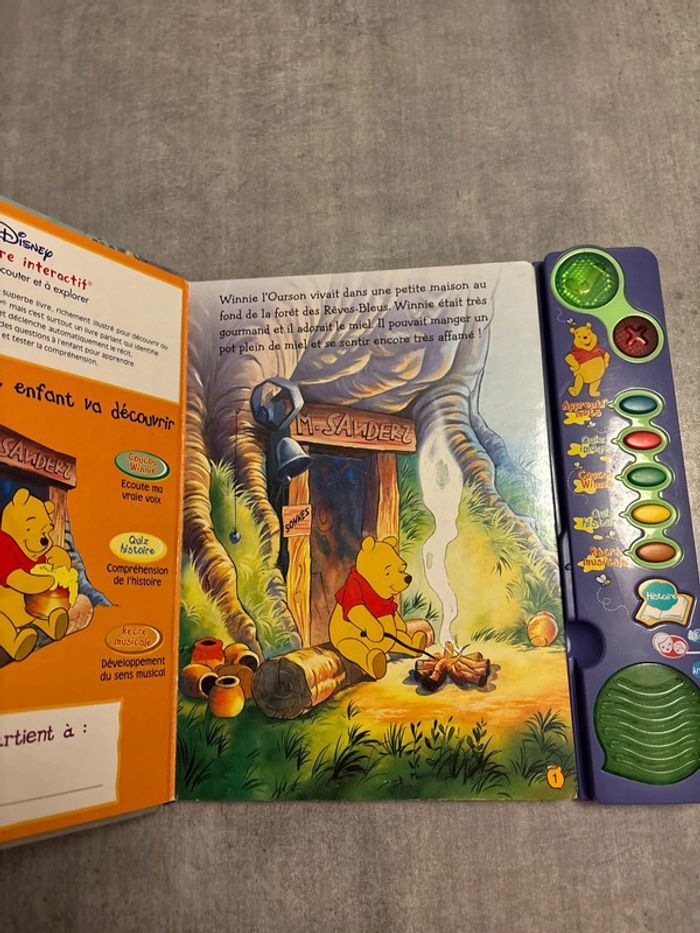 Livre Disney, Winnie et l’arbre à miel - photo numéro 2