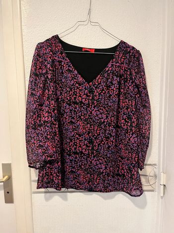 Blouse en voilage
