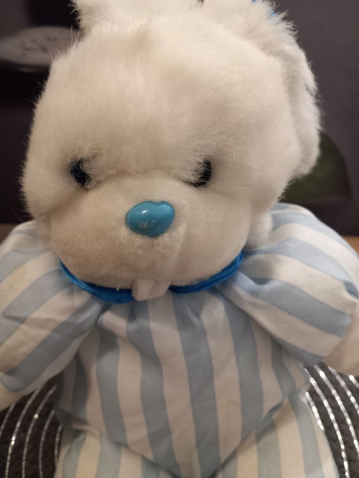 Peluche lapin pampers grand model 30cm - photo numéro 3