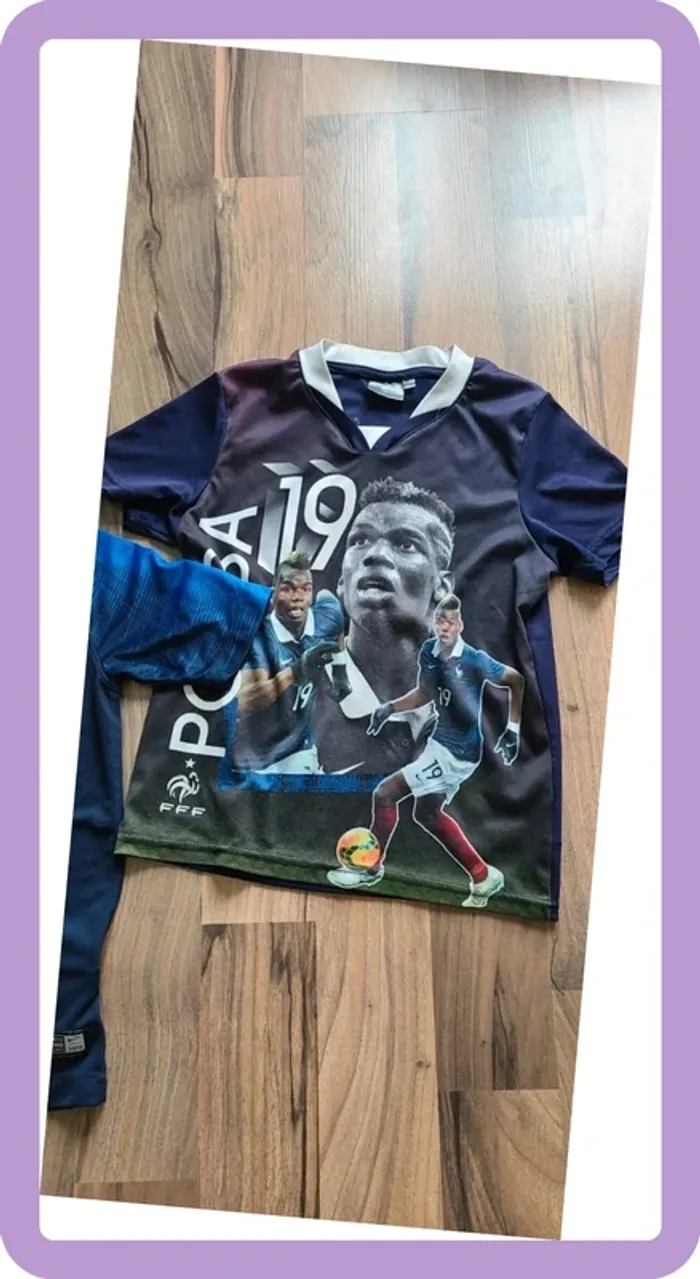 Lot de 2 maillots de Foot 8 ans - photo numéro 7