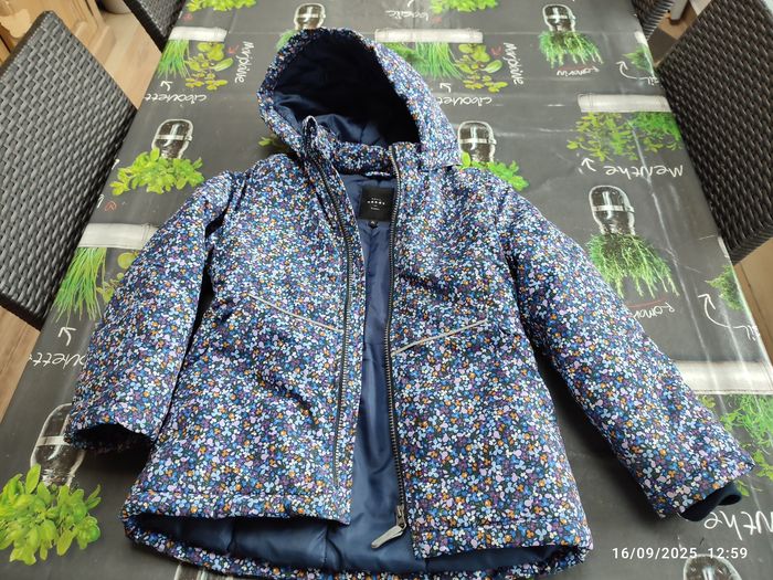 Veste hiver fille imperméable avec capuche