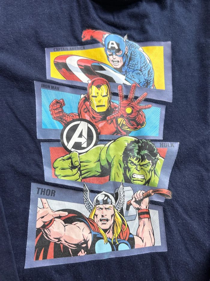 T shirt manches longues Marvel - photo numéro 4