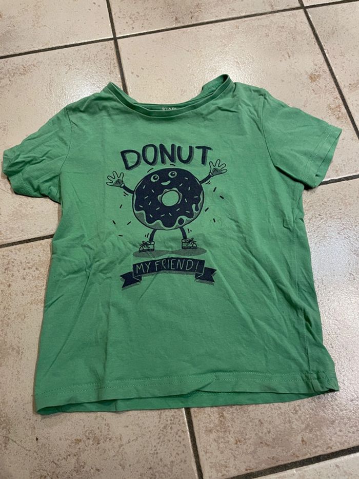 Teeshirt manches courtes 5-6ans Kiabi Donut