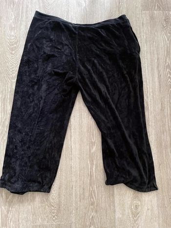 Pantacourt velour