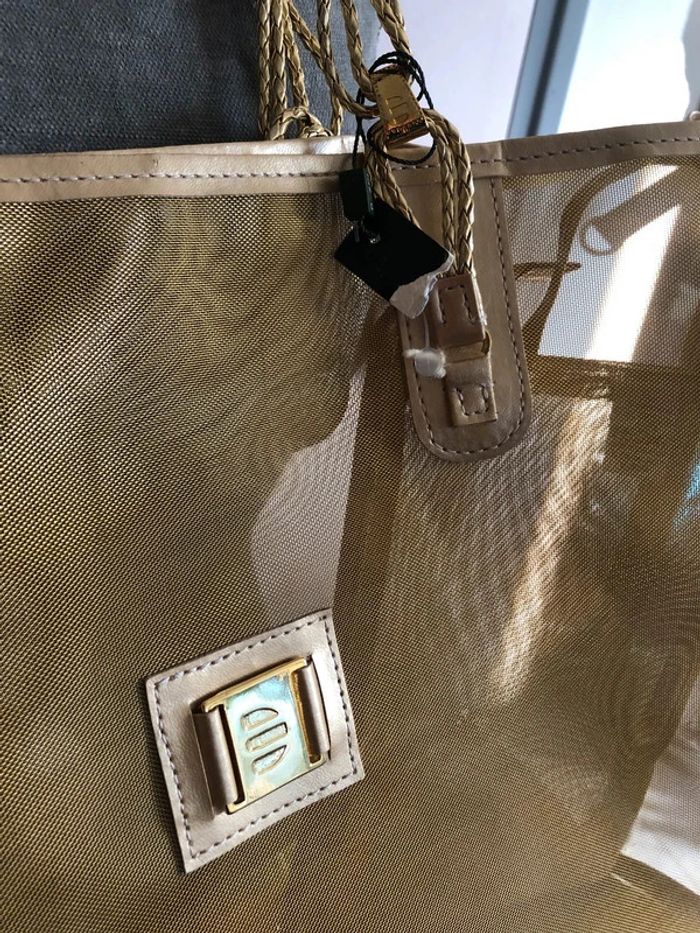 Sac doré neuf - photo numéro 2