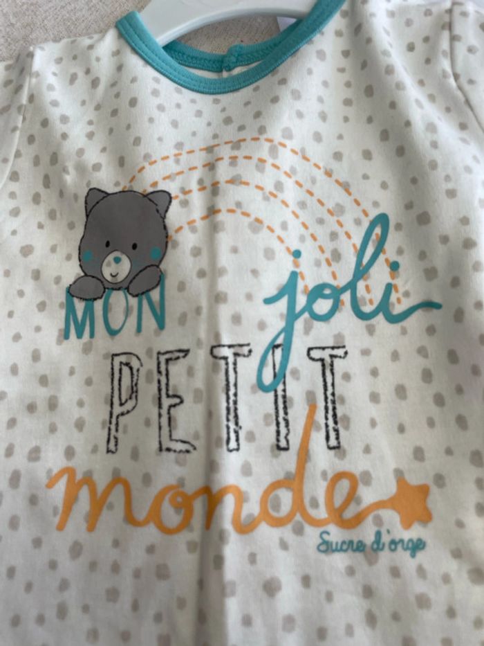 Ensemble été sucre d’orge 6 mois neuf - photo numéro 3