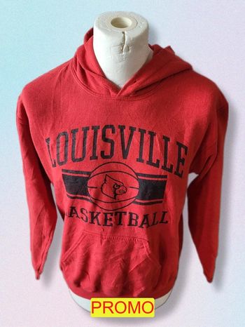 Magnifique sweat à capuche hoodie Gildan sport Us Vintage taille S Ref XXX93