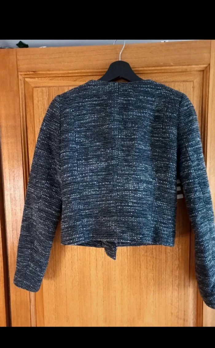 veste nafnaf grise taille 34 - photo numéro 2