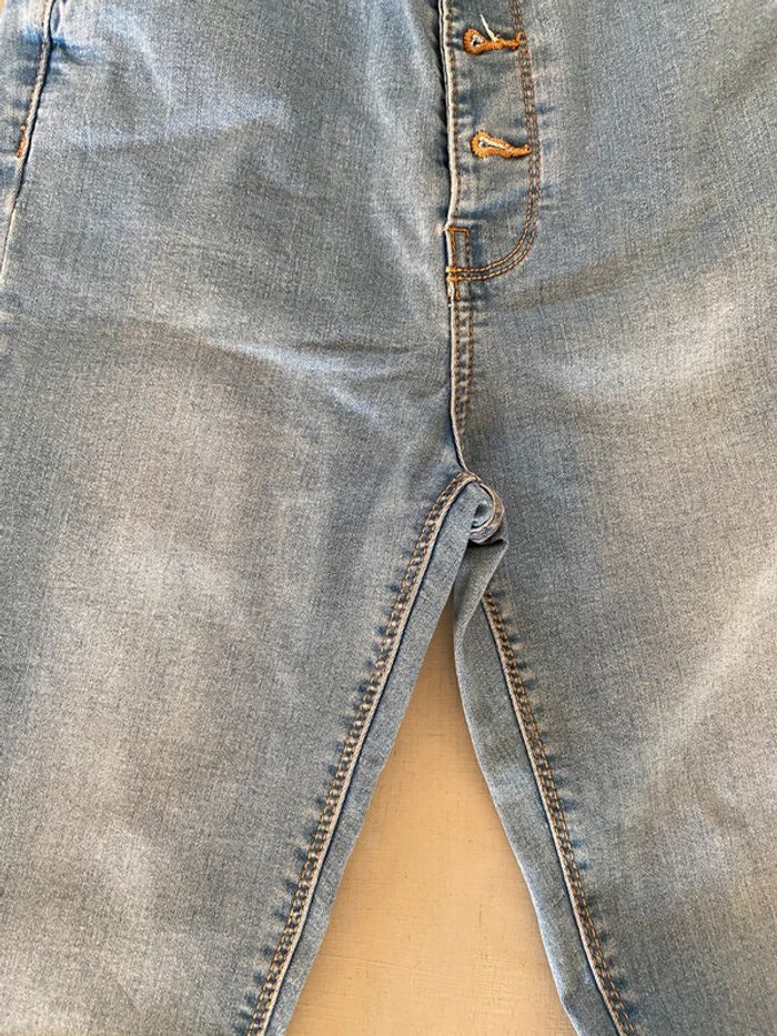 Jeans bleu slim skinny taille haute Liberto taille 36 - photo numéro 2
