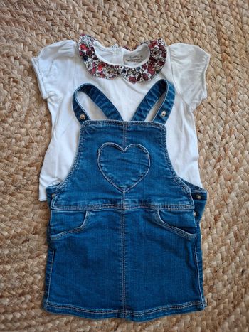 Ensemble tape à l'œil/bout'chou 12 mois