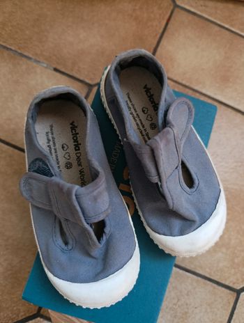 Basket toile victoria mixte