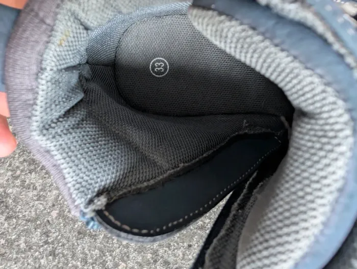 Bottines bleu marine taille 33 - photo numéro 6