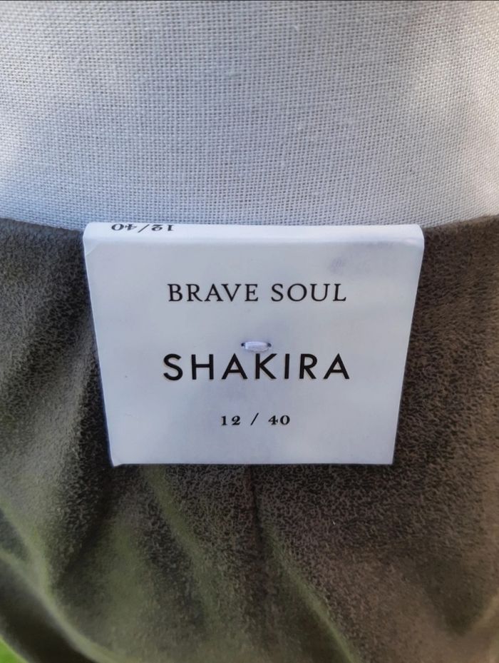 Jupe trapèze évasée marron Shakira - photo numéro 5