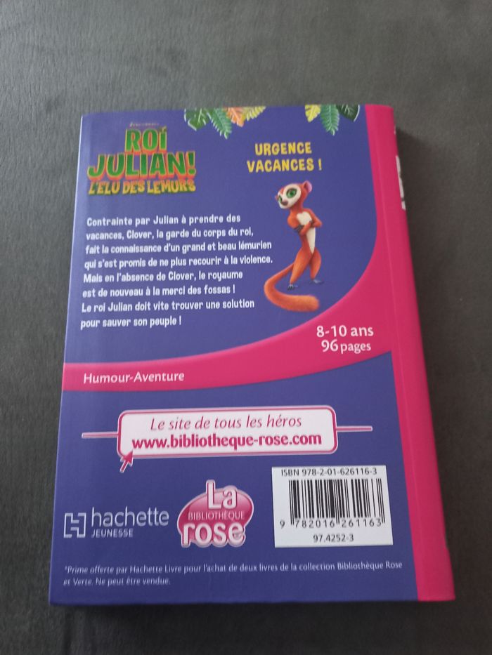 Livre bibliotheque rose roi Julian 8/10 ans - photo numéro 2