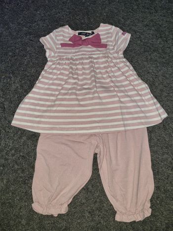 Ensemble tunique et pantacourt Lili Gaufrette 18 mois