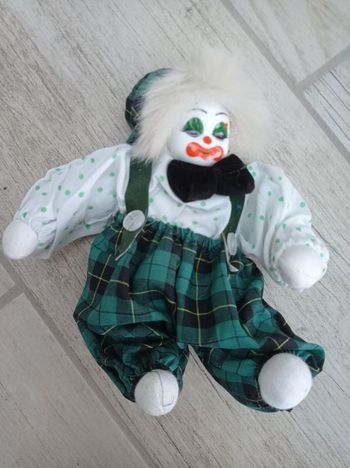 Clown en porcelaine - Vintage