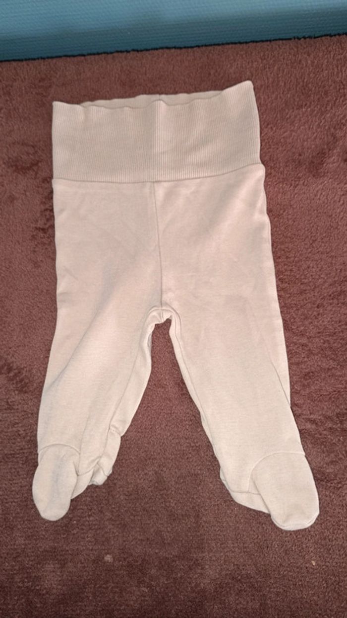 Body + legging et bonnet beige 3 mois - photo numéro 6