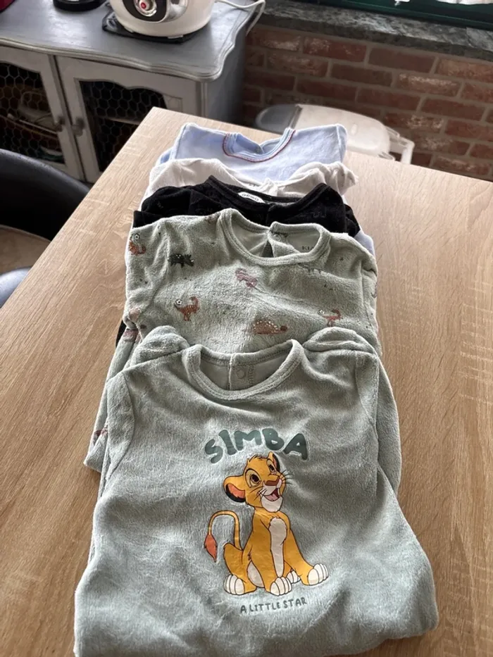 Lot 5 pyjama