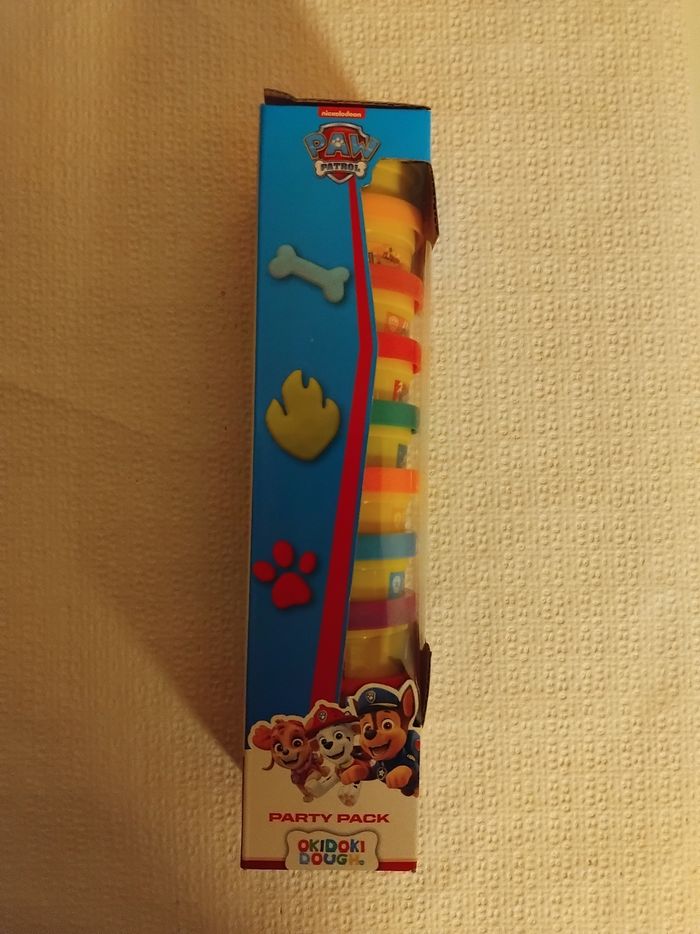 10 pote de pâte à modelé pat patrol - photo numéro 2