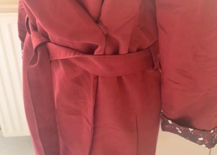 Trench court et léger, bordeaux, H&M - photo numéro 6