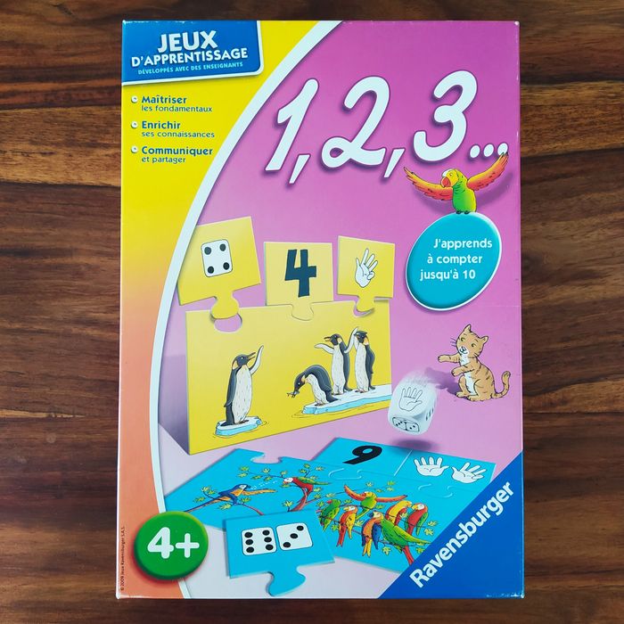 Jeu éducatif Ravensburger 1 2 3 J’apprends à compter