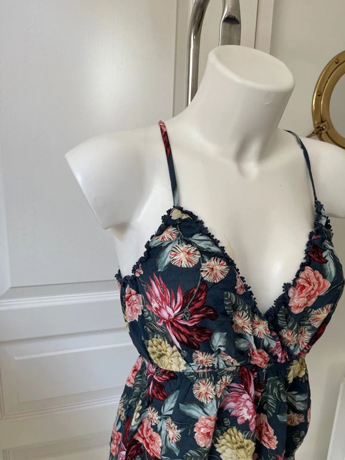 Combinaison short à fleurs - photo numéro 3