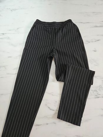 Pimkie pantalon classique noir ligné taille XS