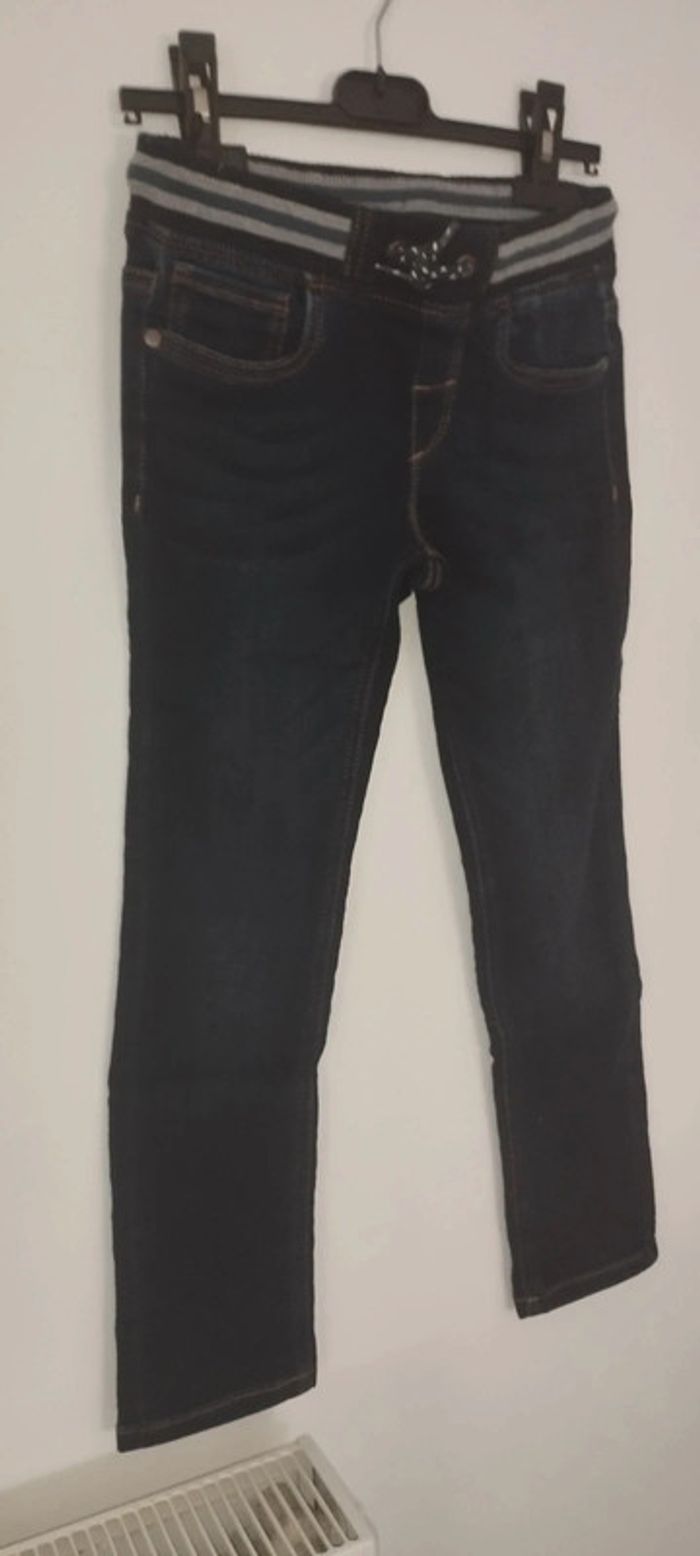 Jean taille élastique pour garçon - photo numéro 3