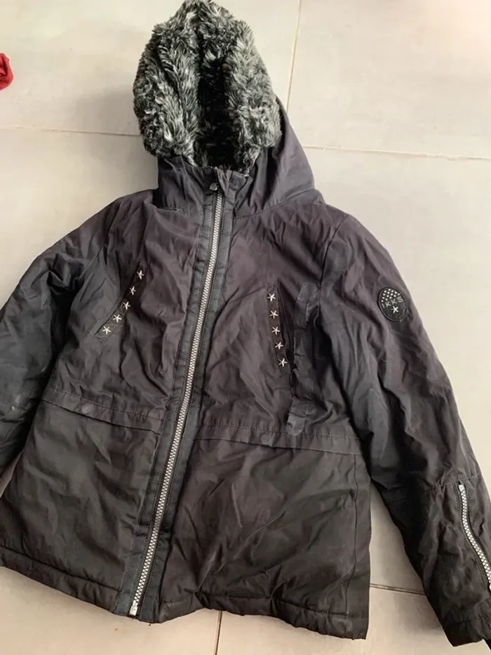 Manteau chaud ikks 10 ans