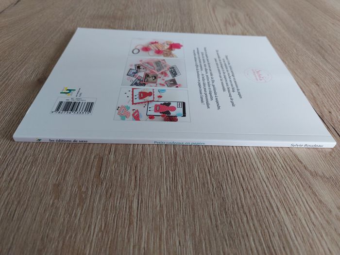 Livre "Petits cadeaux en papier" Sylvie Boudeau Vanillejolie - photo numéro 3