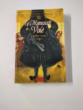 Livre Le manuscrit volé Arthur Tenor