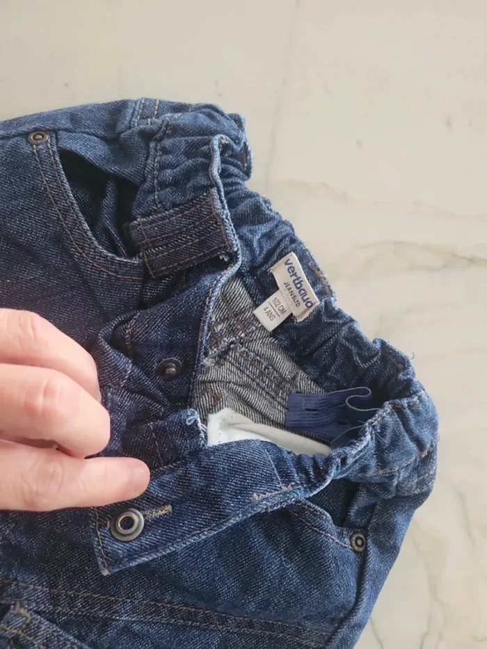 Bermuda jean Vertbaudet - photo numéro 4