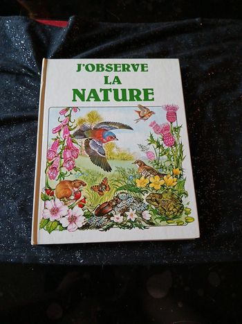 Livre enfants j'observe la nature