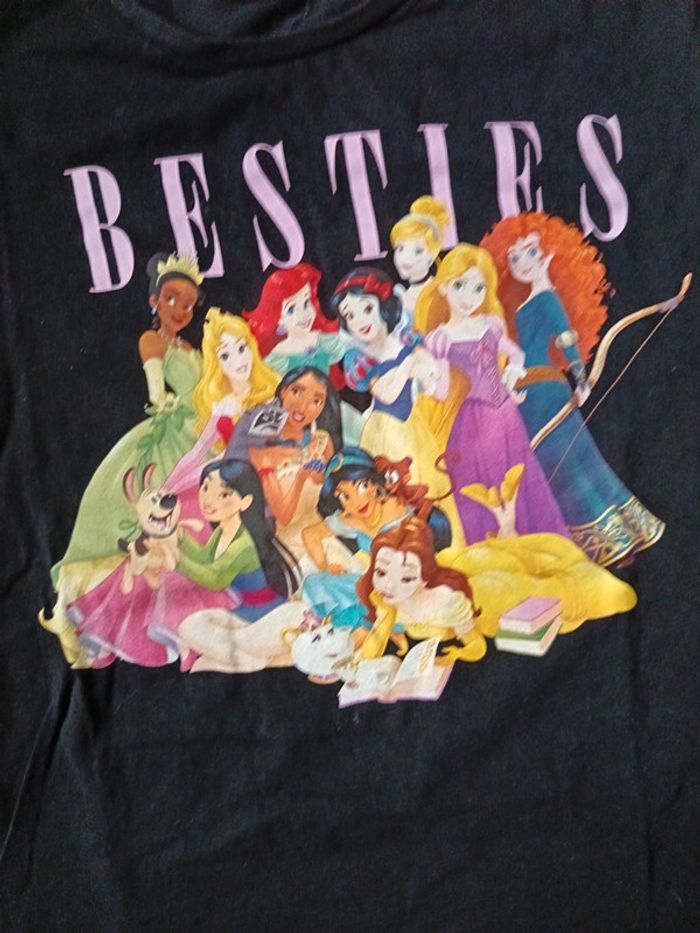 Tee shirt fille 14 ans Disney Princesse tbe - photo numéro 4