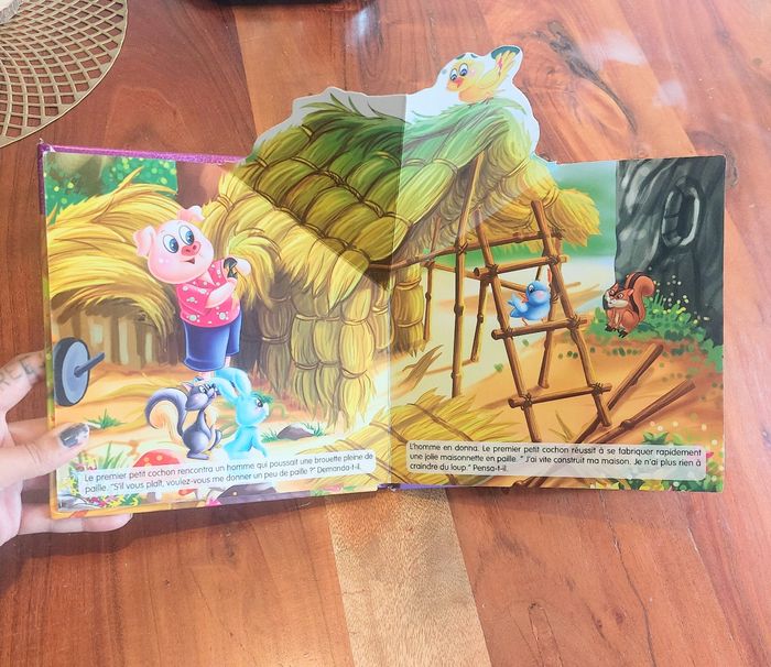 Livre pop-up "Les trois Petits Cochons" - photo numéro 5