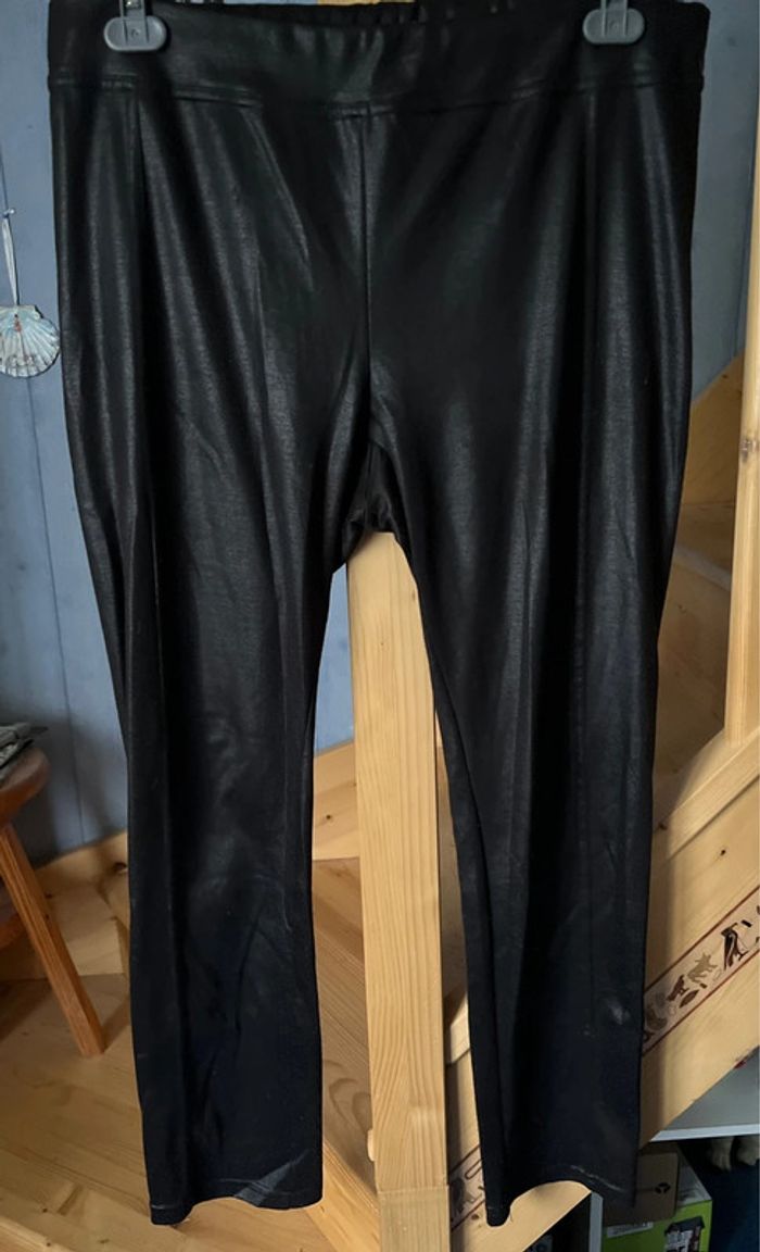 legging effet cuir - photo numéro 2