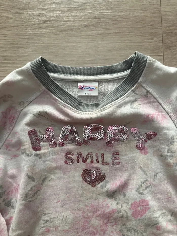 Sweat 3-4 ans PocoPiano - photo numéro 2