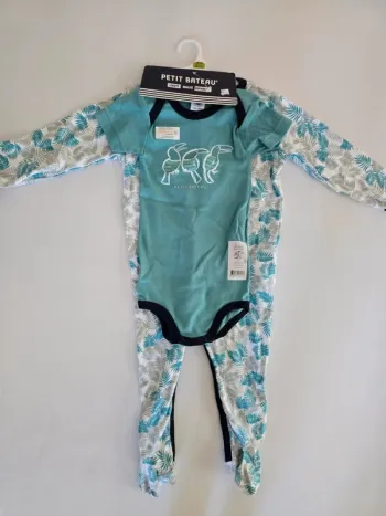 Pyjama + bodie petit bateau