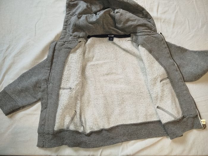 Veste grise garçon 24 mois - photo numéro 3