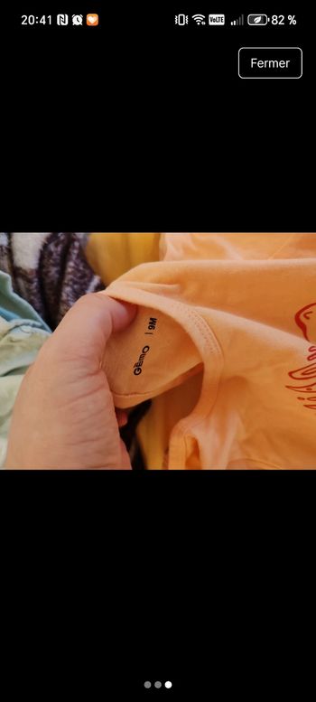 Grenouillère orange