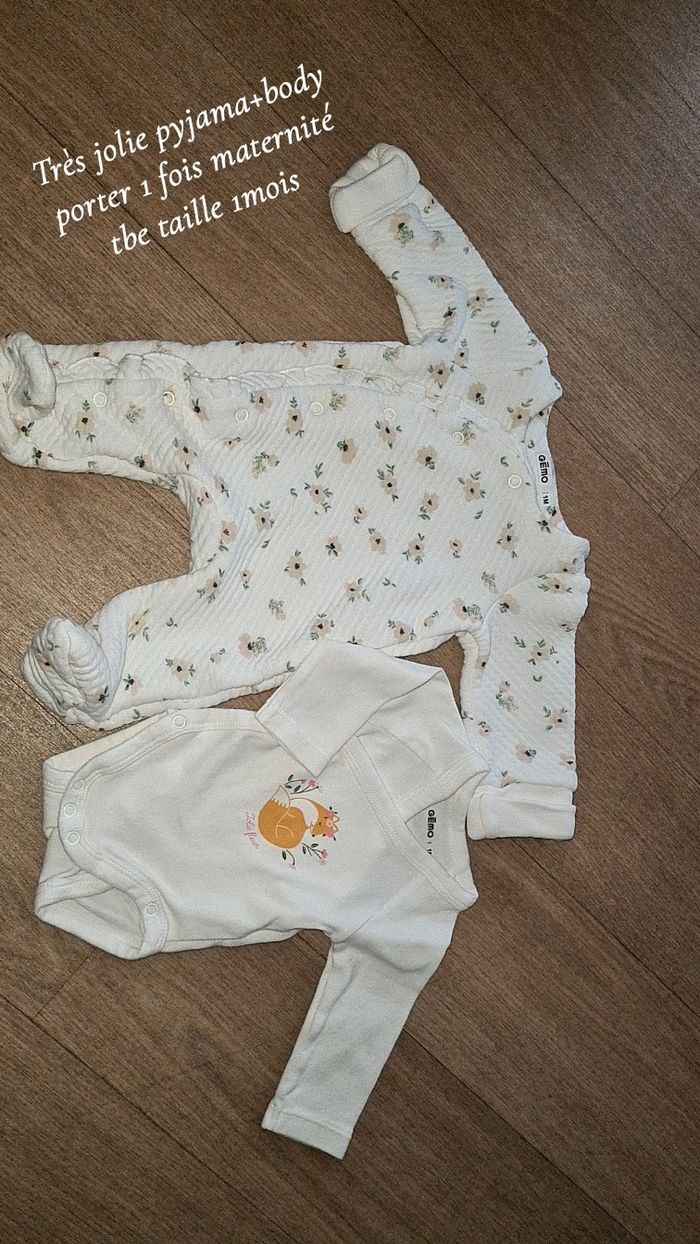 Jolie pyjama + bodie