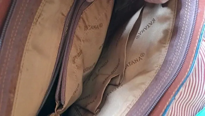 Sac à main en cuir KATANA - photo numéro 9